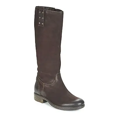 Dream in Green CHAHINE women's High Boots in Brown