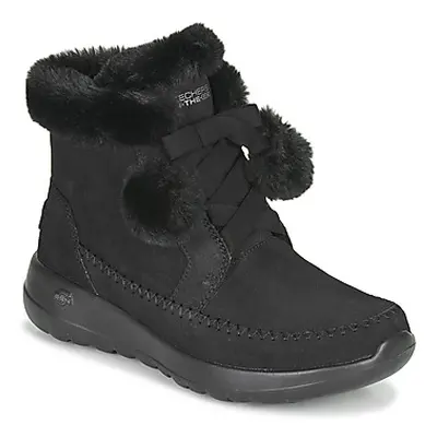 Skechers ON-THE-GO JOY women's Mid Boots in Black