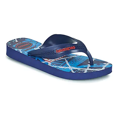 Havaianas KIDS MAX MARVEL boys's Children's Flip flops / Sandals in Multicolour