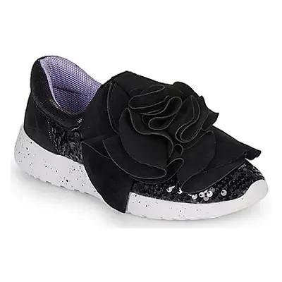 Irregular Choice RAGTIME RUFFLES women's Shoes (Trainers) in Black