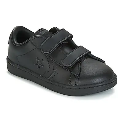 Converse PL 2V OX INFANT boys's Children's Shoes (Trainers) in Black