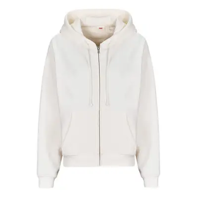 Levis EVERYDAY ZIP HOODIE women's Sweatshirt in Beige