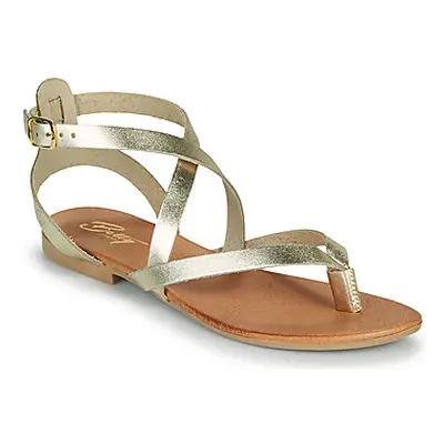 Betty London OPALACE women's Sandals in Gold