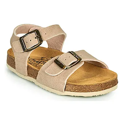 Plakton LOUIS girls's Children's Sandals in Beige