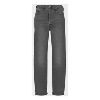 Levis RIBCAGE STRAIGHT ANKLE women's Jeans in Grey