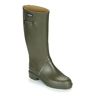 Aigle CESSAC men's Wellington Boots in Kaki