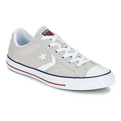 Converse STAR PLAYER CORE CANV OX men's Shoes (Trainers) in Grey