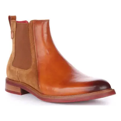 Justinreess England Luiz men's Boots in Brown