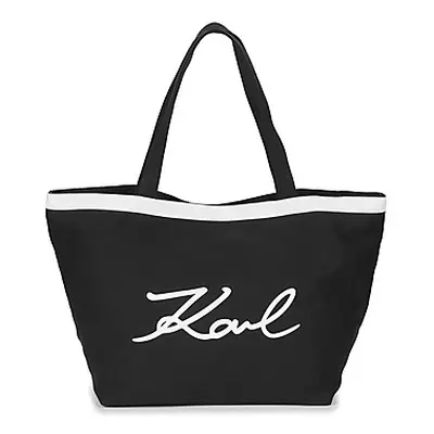 Karl Lagerfeld K/SIGNATURE SHOPPER men's Shopper bag in Black