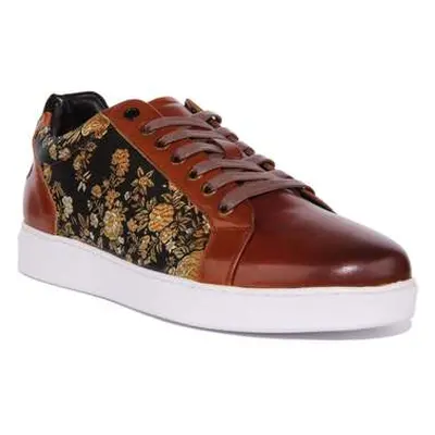 Justinreess England Emmerson Brown For Men men's Trainers in Brown