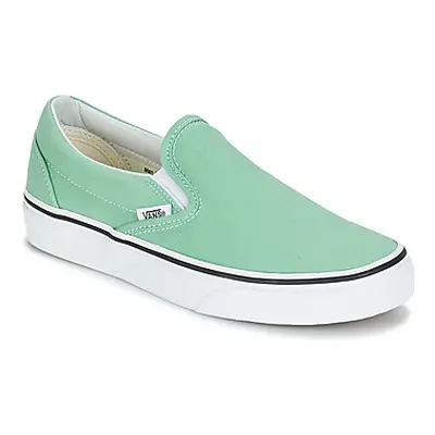 Vans CLASSIC SLIP-ON women's Slip-ons (Shoes) in Green