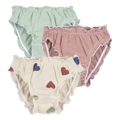 Petit Bateau CULOTTES ENFANTINES PACK X3 girls's Knickers/panties in Multicolour