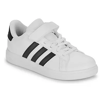 Adidas GRAND COURT 2.0 EL C boys's Children's Shoes (Trainers) in White