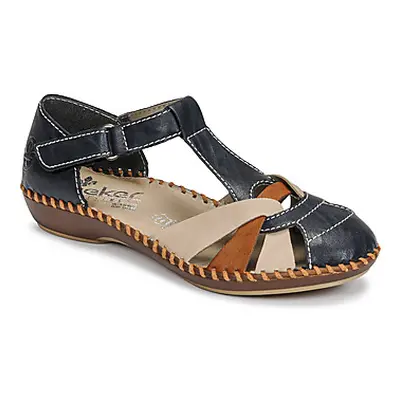 Rieker BLUE women's Sandals in Blue