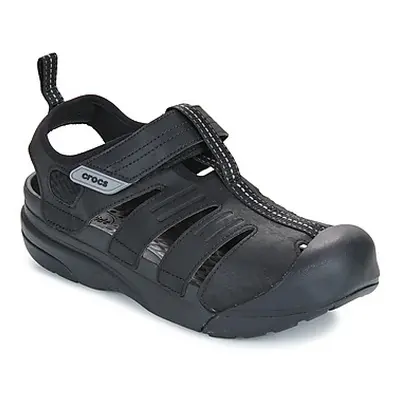 Crocs Yukon Fisherman men's Sandals in Black