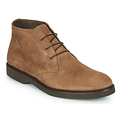 So Size NOUCEUR men's Mid Boots in Beige