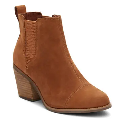 Toms Everly women's Low Ankle Boots in Brown