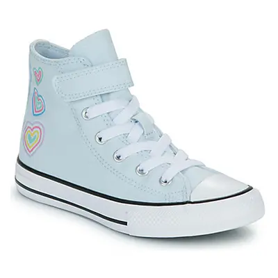 Converse CHUCK TAYLOR ALL STAR HEART PATCH EASY-ON girls's Children's Shoes (High-top Trainers) 