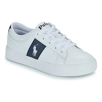 Polo Ralph Lauren FRAZIER girls's Children's Shoes (Trainers) in White