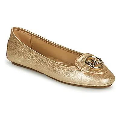 MICHAEL Michael Kors LILLIE MOC women's Shoes (Pumps / Ballerinas) in Gold