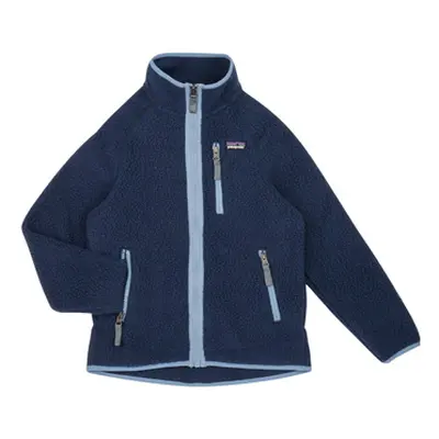 Patagonia RETRO PILE JACKET girls's Children's fleece jacket in Marine