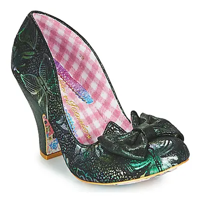 Irregular Choice NICK OF TIME women's Court Shoes in Green