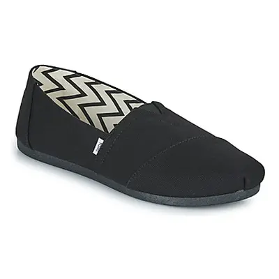 Toms ALPARGATA women's Espadrilles / Casual Shoes in Black