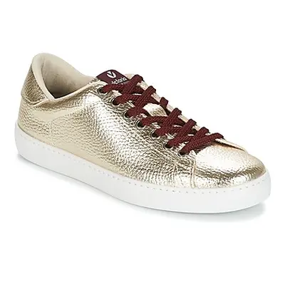 Victoria DEPORTIVO METALIZADO women's Shoes (Trainers) in Gold