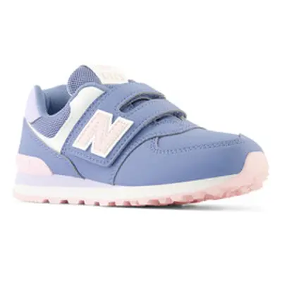 New Balance 574 girls's Children's Shoes (Trainers) in Blue