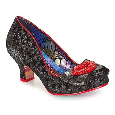 Irregular Choice Carnival kiss women's Court Shoes in Black