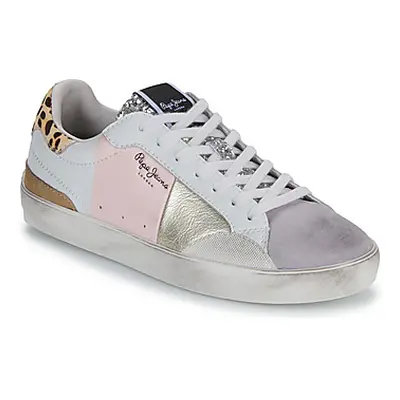 Pepe jeans LANE SWEET W women's Shoes (Trainers) in Multicolour