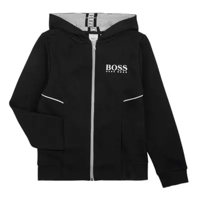 BOSS KAMALI boys's Children's sweatshirt in Black