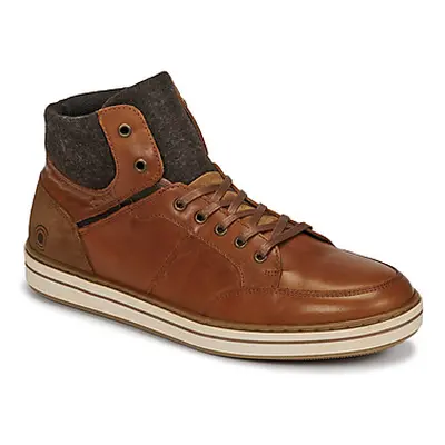 Casual Attitude NOURDON men's Shoes (High-top Trainers) in Brown