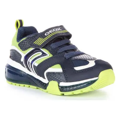 Geox J Bayonyc Boy Navy For Infants boys's Trainers in Blue