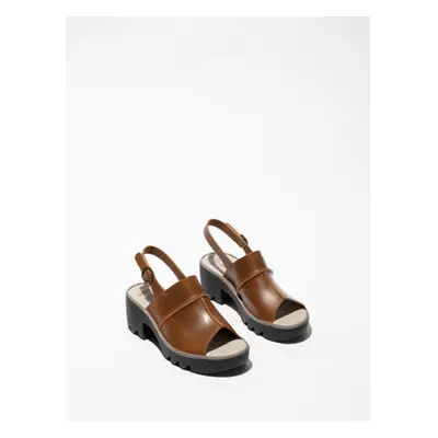 Fly London TUPI women's Sandals in Brown