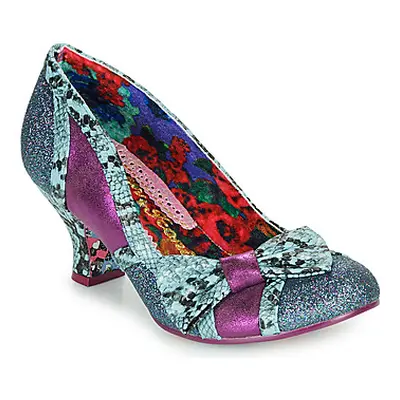 Irregular Choice Shake It women's Court Shoes in Blue