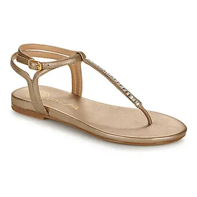 Unisa CHARLE women's Sandals in Gold