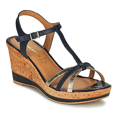 Tamaris VERENA women's Sandals in Marine