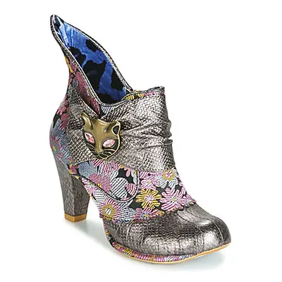 Irregular Choice MIAOW women's Low Ankle Boots in multicolour