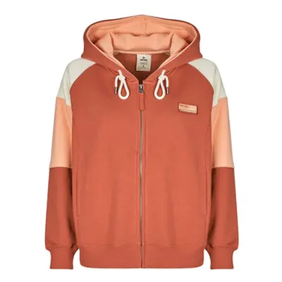 Rip Curl GALICIA FULL ZIP FLEECE women's Sweatshirt in Orange