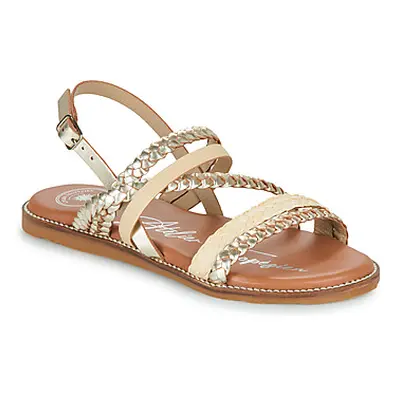 L'Atelier Tropézien SH306-NATURAL women's Sandals in Beige