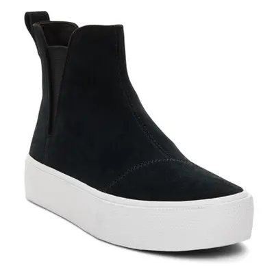 Toms Fenix Platform Chelsea women's Mid Boots in Black