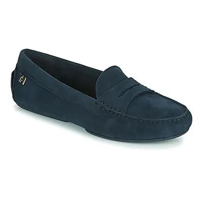 Tommy Hilfiger TOMMY ESSENTIAL MOCCASIN women's Loafers / Casual Shoes in Blue