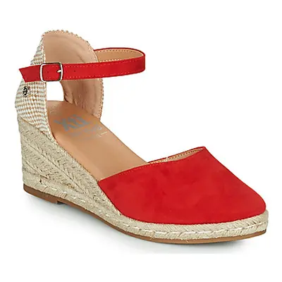 Xti 43588-RED women's Espadrilles / Casual Shoes in Red