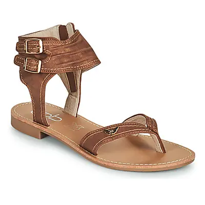 Les Petites Bombes CAMEL women's Sandals in Brown