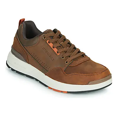 Skechers FAIRLINE men's Shoes (Trainers) in Brown