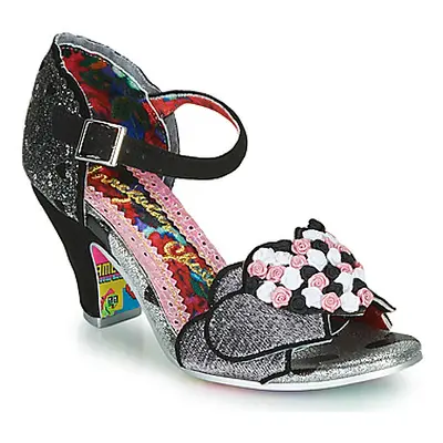 Irregular Choice Darling Bud women's Court Shoes in Black