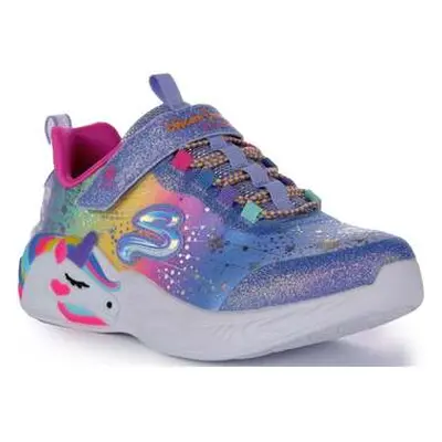 Skechers Lights Up Unicorn Dream boys's Trainers in Blue