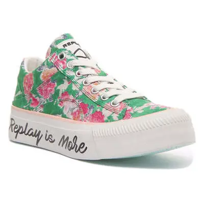 Replay Elmey women's Trainers in Green