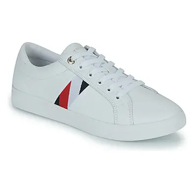 Tommy Hilfiger Corporate Tommy Cupsole women's Shoes (Trainers) in White